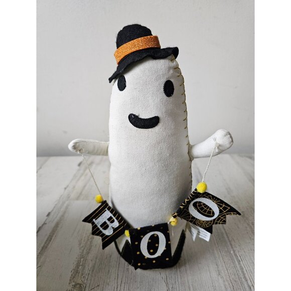 hyde eek Target boo plush ghost country folk shabby Chic Halloween decor cute - Picture 1 of 8